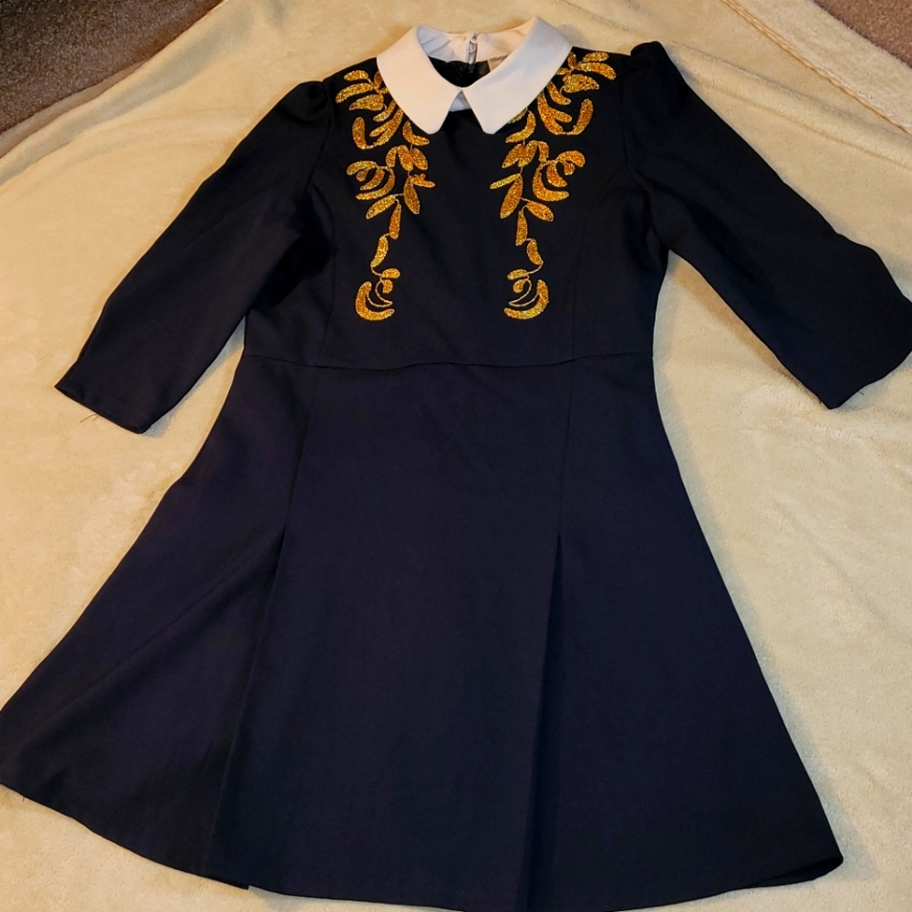 Gmarket Embroidered K-style Collar Dress